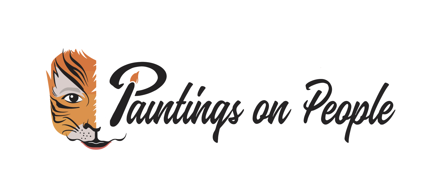 Paintings on People logo horizontal